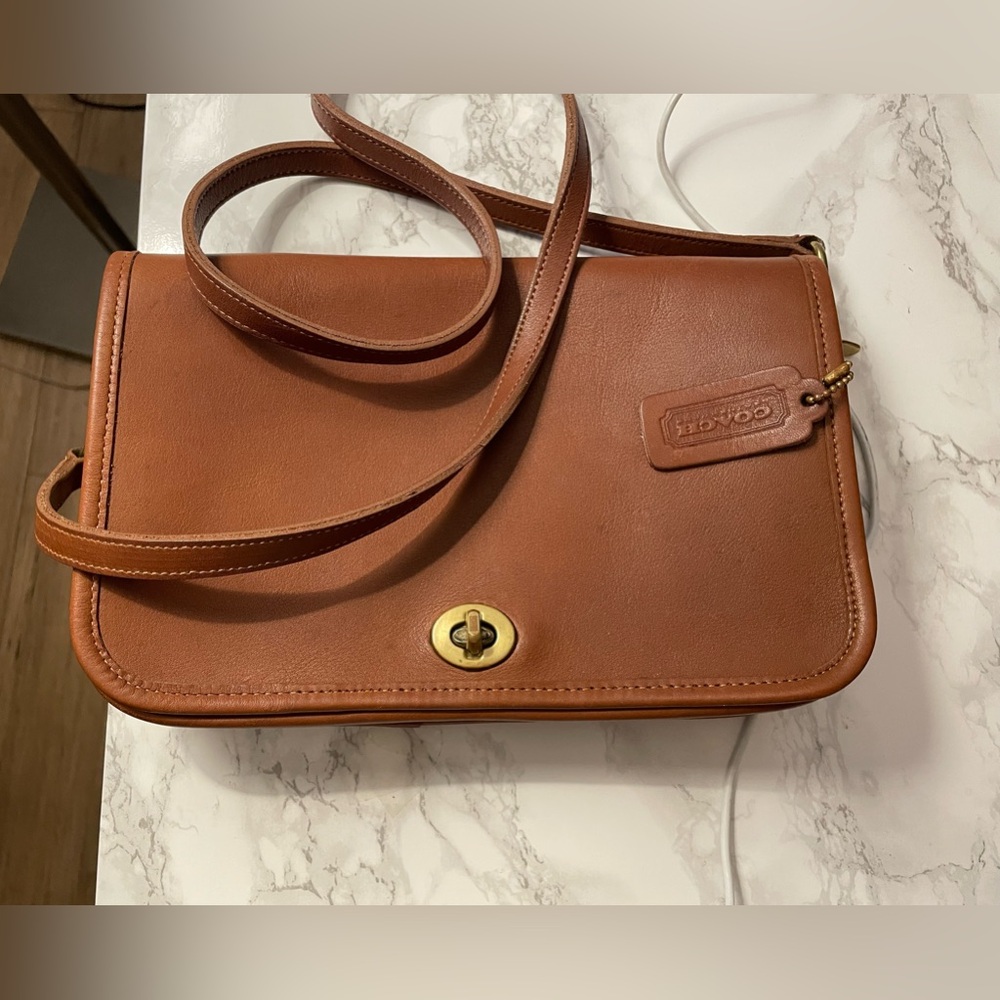 Coach Vintage 80s Convertible Clutch Bag